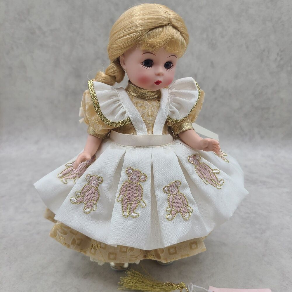 Madame Alexander 2004 Christmas Bear Doll 7 Inch With Lenox Bear Ornament #38535